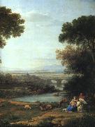 Claude Lorrain The Rest on the Flight into Egypt oil painting on canvas